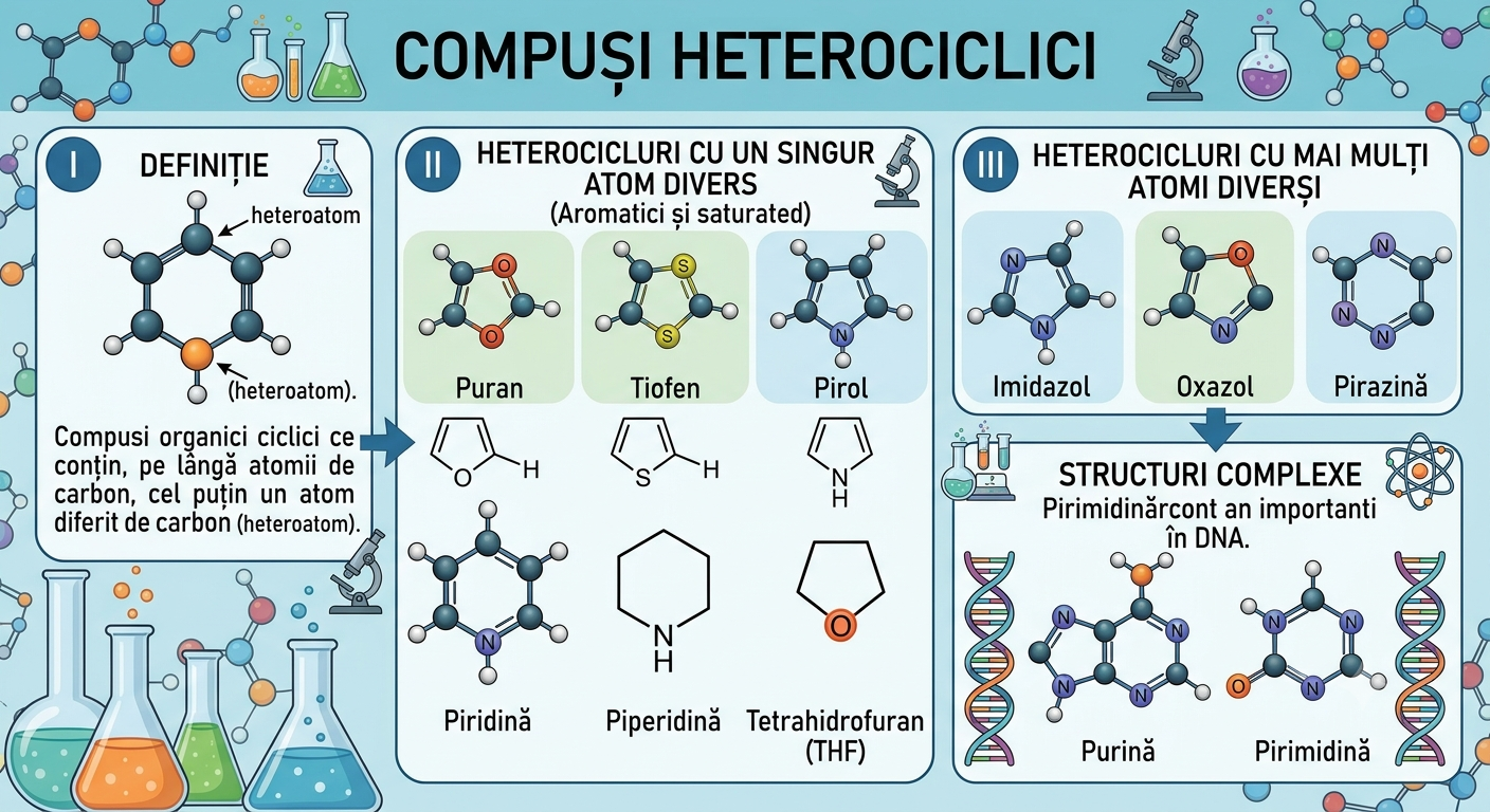 Compuși heterociclici.